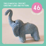 Love Card & Elephant Crochet Pattern: Greeting Card & Crochet Pattern