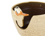 Birdie Yarn Bowl: Chickadee
