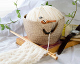 Birdie Yarn Bowl: Chickadee