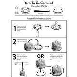 Yarn To Go Carousel – Portable Yarn Butler: Sheep