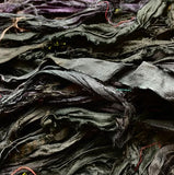 Reclaimed and dyed Sari Ribbon, Fair Trade Yarn Collection