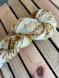 Tobacco Flecks: Worsted