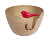 Birdie Yarn Bowl: Chickadee