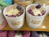 Floral and Crystal Candles, by Earth House