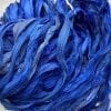 Reclaimed and dyed Sari Ribbon, Fair Trade Yarn Collection