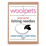 38 GA Felting Needles Spiral 5Pk