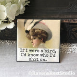 If I Were A Bird, I'd Know... Fridge Magnet. 320