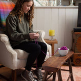 Discover Knitting: Scarf Kit - Blue