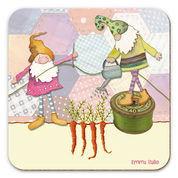 Sewing Gnome Coaster