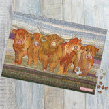 Highland Cow 1000 Piece Boxed Jigsaw