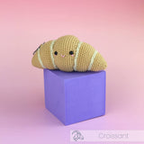 DIY Crochet Kit - Croissant Bag Charm