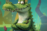 See You Later Alligator - Crocodile Zoo Gardens Mini Puzzle