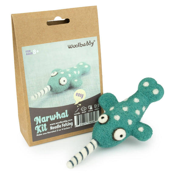 DIY Needle Felting Kit – Narwhal