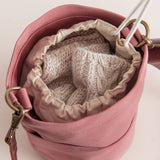 Canvas bucket bag: Olive