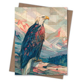 Bald Eagle - Recycled Blank Notecard for Bird Lovers
