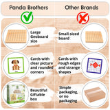 Wooden Geoboard with rubber bands