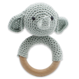 DIY Crochet Kit - Rattle Elephant