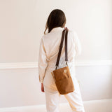 Canvas bucket bag: Olive