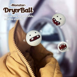 Wool Felted Monster Dryer Balls