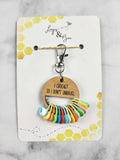 Stitch Marker Holder Keychain