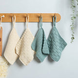 Face Cloth and Scrub Pad Beginner Crochet Kit: Mint