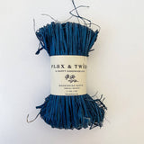 Flax & Twine Madagascar Raffia: Black