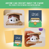 Love Card & Smore Crochet Pattern: Greeting Card & Digital Pattern