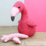 DIY Knitting Kit - Chris Flamingo