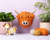 Highland Cow Head Kit: Orange