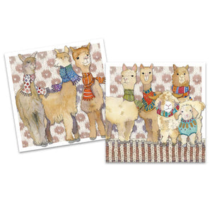Alpacas & Friends Mini Card Pack of 10