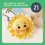 Teacher Card & Sun Crochet Pattern: Standard Card & Pattern