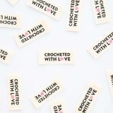 Crocheted With Love Sewing Labels