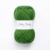 Cheeky Chunky Yarn 100g Ball: Forest Green