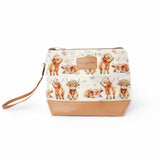 Mini Trini Bag - Maisy the Highland Cow