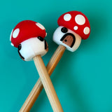 3D Mushroom House Red
