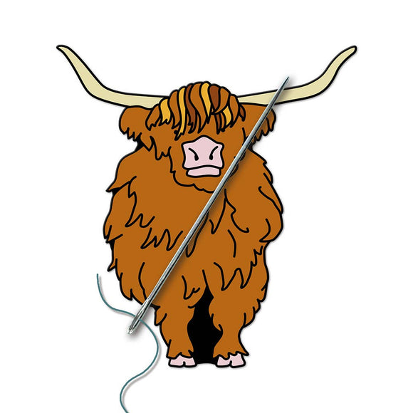 Highland Coo Needle Minder