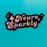 Neuro Sparkly - Glitter Sticker