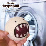Wool Felted Monster Dryer Balls