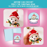 Christmas Card & Polar Bear Crochet Pattern: Greeting Card & Crochet Pattern