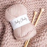 Cheeky Chunky Yarn 100g Ball: Mink