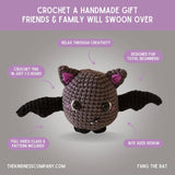 Everyday Card & Bat Crochet Pattern: Greeting Card & Crochet Pattern