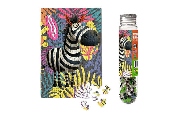 Color Clash - Zoo Zebra Botanical Gardens Souvenir Puzzle