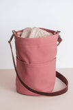 Canvas bucket bag: Olive