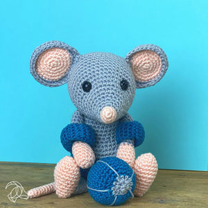 DIY Crochet Kit - Eddy Mouse