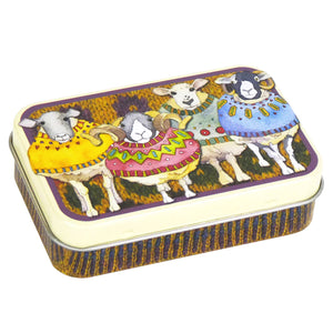 Sheep In Sweaters - Mini Rectangular Tin