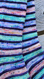 Striped Socks Knitting Kit: Cinnamint