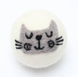 Cats - Eco Wool Dryer Balls Fair-Trade: Calico Cat