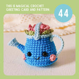 Everyday Card & Watering Can Crochet Pattern: Greeting Card & Digital Pattern