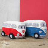 DIY Crochet Kit - Retro Van Blue