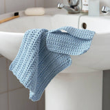 Face Cloth and Scrub Pad Beginner Crochet Kit: Mint